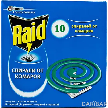 Raid Спираль от комаров № 10