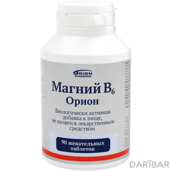 Магний В6 ОРИОН 500 мг № 90
