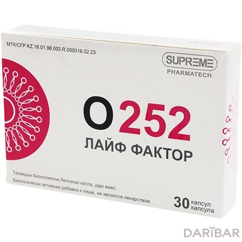 Лайф Фактор (О-252) капсулы № 30