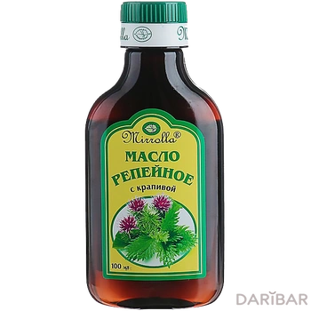 Репейное масло 100 мл с календулой Mirrolla