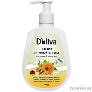 D’oliva гель для интимной гигиены с молочной кислотой