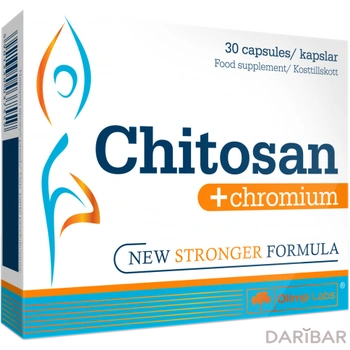 Жиросжигатель Olimp Chitosan + chromium 30 капсул