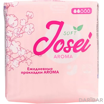 Josei Aroma ежедневные прокладки 2 капли 16 штук