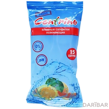 Centrino Влажные салфетки освежающие № 15