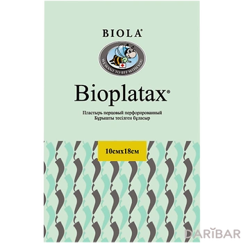 Пластырь перцовый перфор Вioplataх10х18 № 1