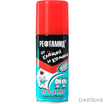 Рефтамид baby аэрозоль 100 мл от 1 года (для всей семьи) 1*15