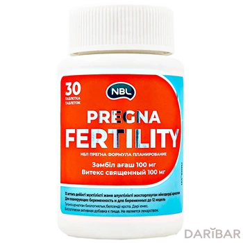 НБЛ Прегна формула планирования FERTILITY PREGNA таблетки № 30