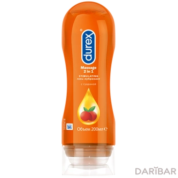 Durex гель-лубрикант с гуараной 200 мл