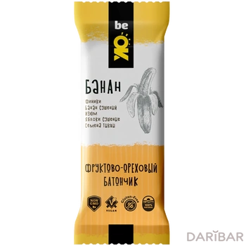 Фруктово-ореховый батончик Банан ОК