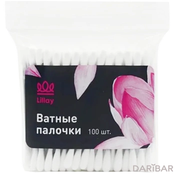 Lillay ватные палочки пакет 100 шт
