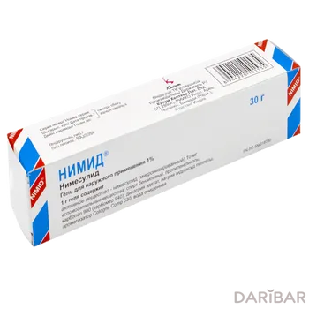 Нимид гель наружн 30 г