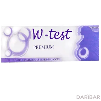 W-test Premium тест для определения беременности 2 теста