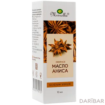 Масло анис миролла 10 мл