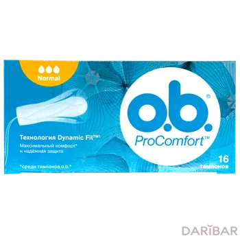 Тампоны гигиенич o.b ProComfort Normal 16 шт