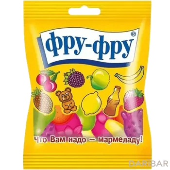 Фру-фру мармелад жев тропические фрукты 30 г