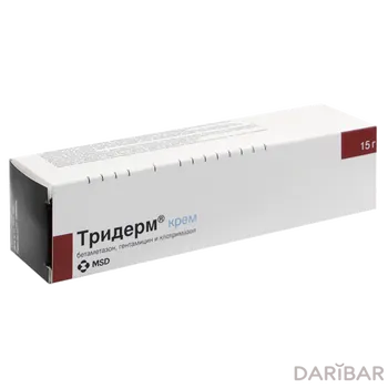 Тридерм крем 15 г