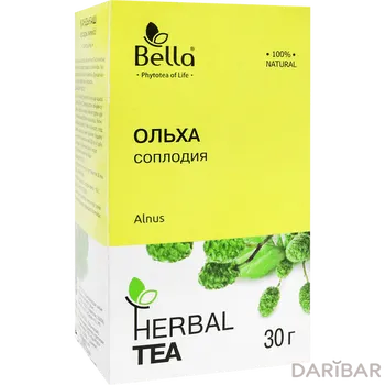 Ольха соплодия фито- чай 30гр, Белла