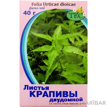 Крапивы листья фиточай 40 г