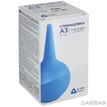 Спринцовка ПВХ А № 3 (27 мл)