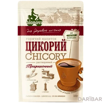 Цикорий растворимый Bionova традиционный 100 г