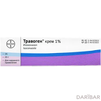 Травоген 1% крем 20 г