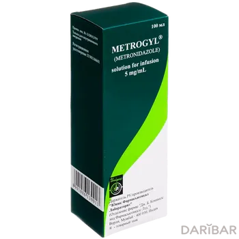 Метрогил раствор для инфузий флакон 100 мл