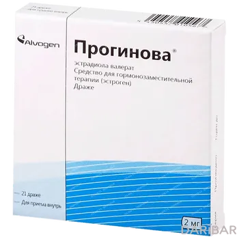 Прогинова 2 мг драже № 21