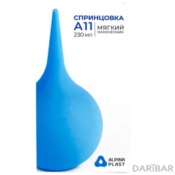 Спринцовка а-11 пвх с мяг 230 мл