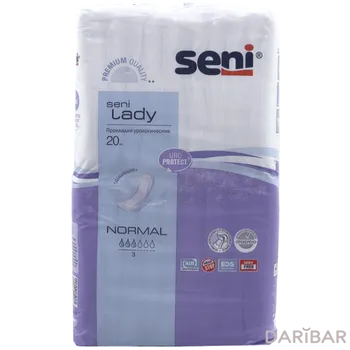 Прокладки урологические Seni Lady Normal 20 шт (3 капли) NEW