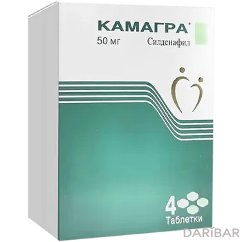 Камагра 50 мг таблетки № 4