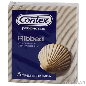 Contex ribbed презерватив ребристые № 3
