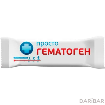 Гематоген просто 30/240 25 г