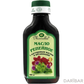 Масло репейное с кастор маслом и витаминами 100 мл № 1
