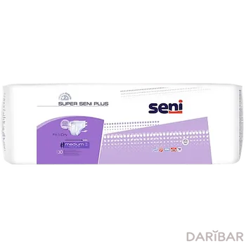 Подгузники д/взрослых Seni Super Plus Medium разм№2 30 шт/ночные