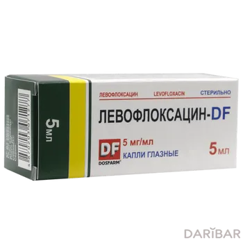 Левофлоксацин df 5 мг 5 мл глазные капли