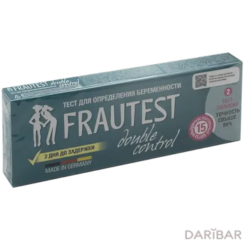 Тест Frautest д/опред.берем.Double control № 2