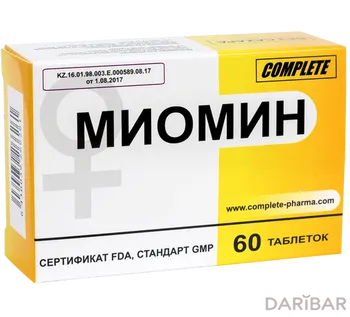 Миомин таблетки № 60