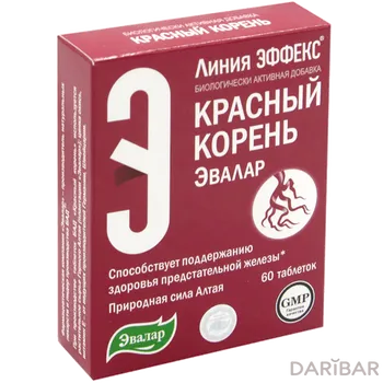 Красный корень таблетки № 60