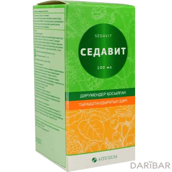 Седавит 100 мл раствор для приёма внутрь во флакон