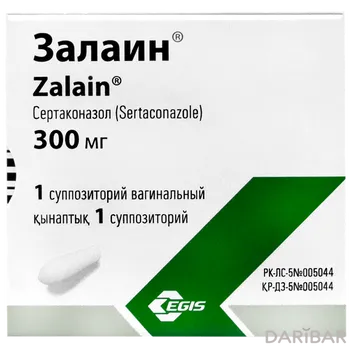 Залаин 300 мг суппозитории ваг