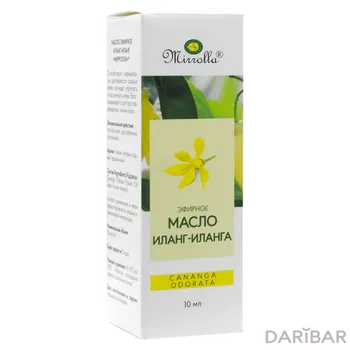 Иланг-иланг масло эфирное 10 мл Мирролла