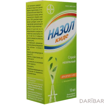 Назол кидс спрей 10 мл