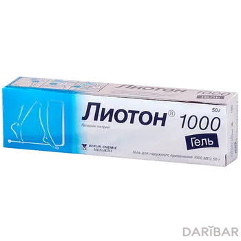 Лиотон 1000 МЕ/г гель 50 г