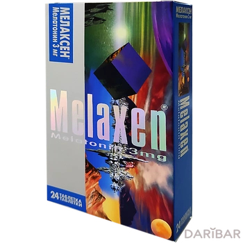 Мелаксен 0,003 г таблетки № 24