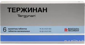 Тержинан ваг таблетки № 6