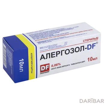 Алергозол-DF 0.06% 10 мл глазные и назальные капли